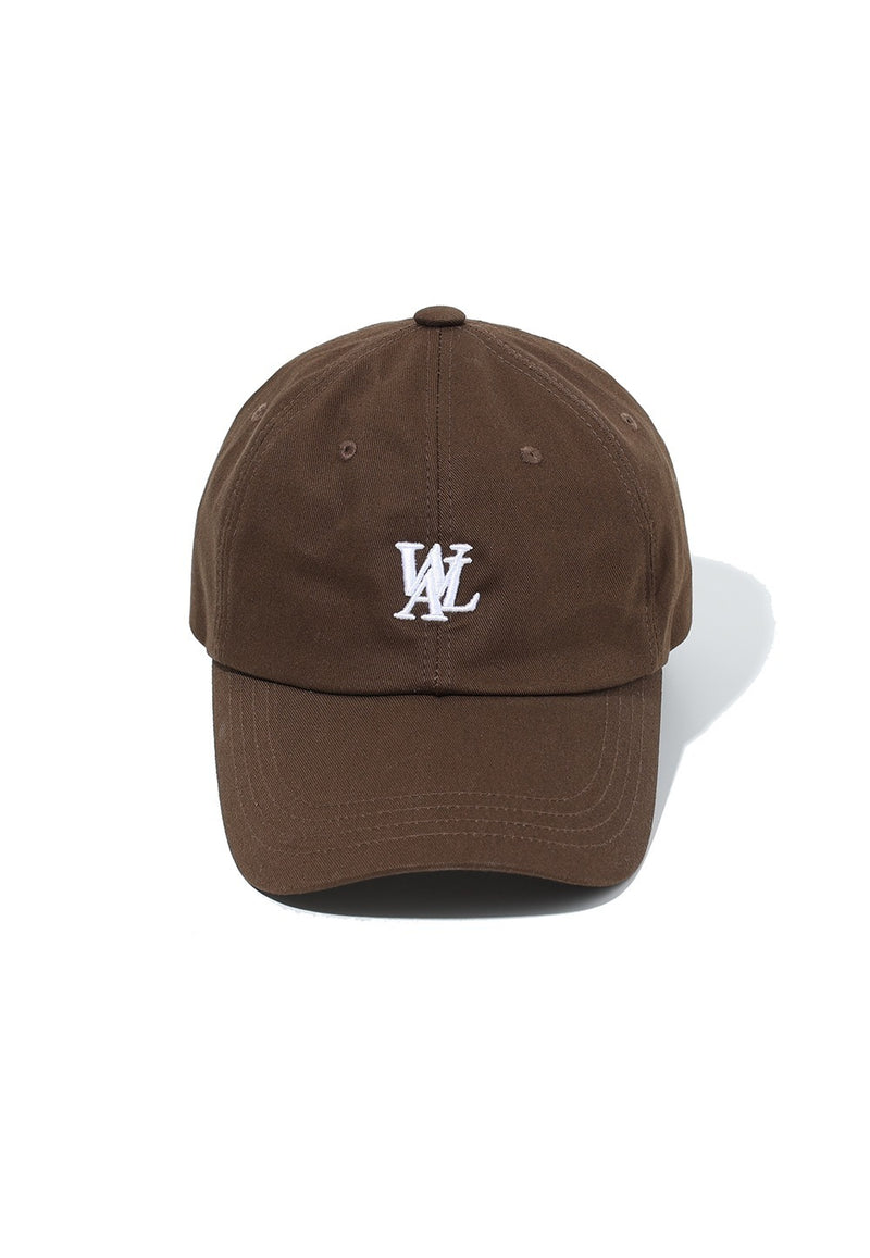 Signature Small Logo Ball Cap Brown