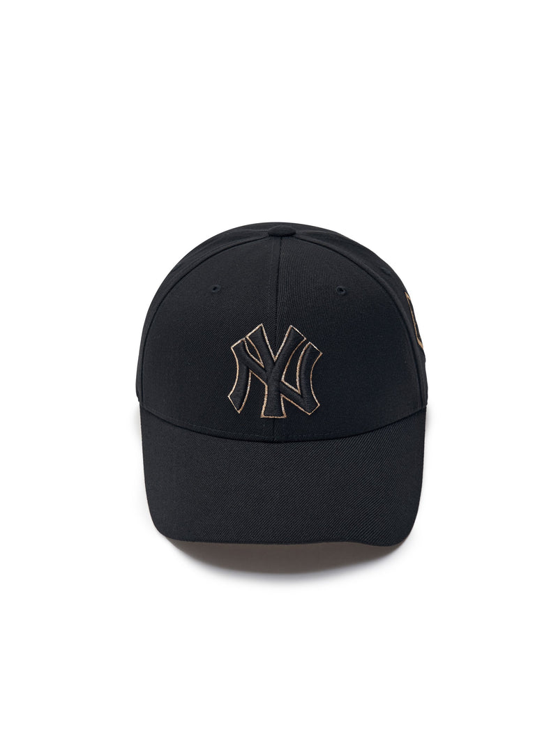 Diamond Structure Ball Cap NY Yankees Black