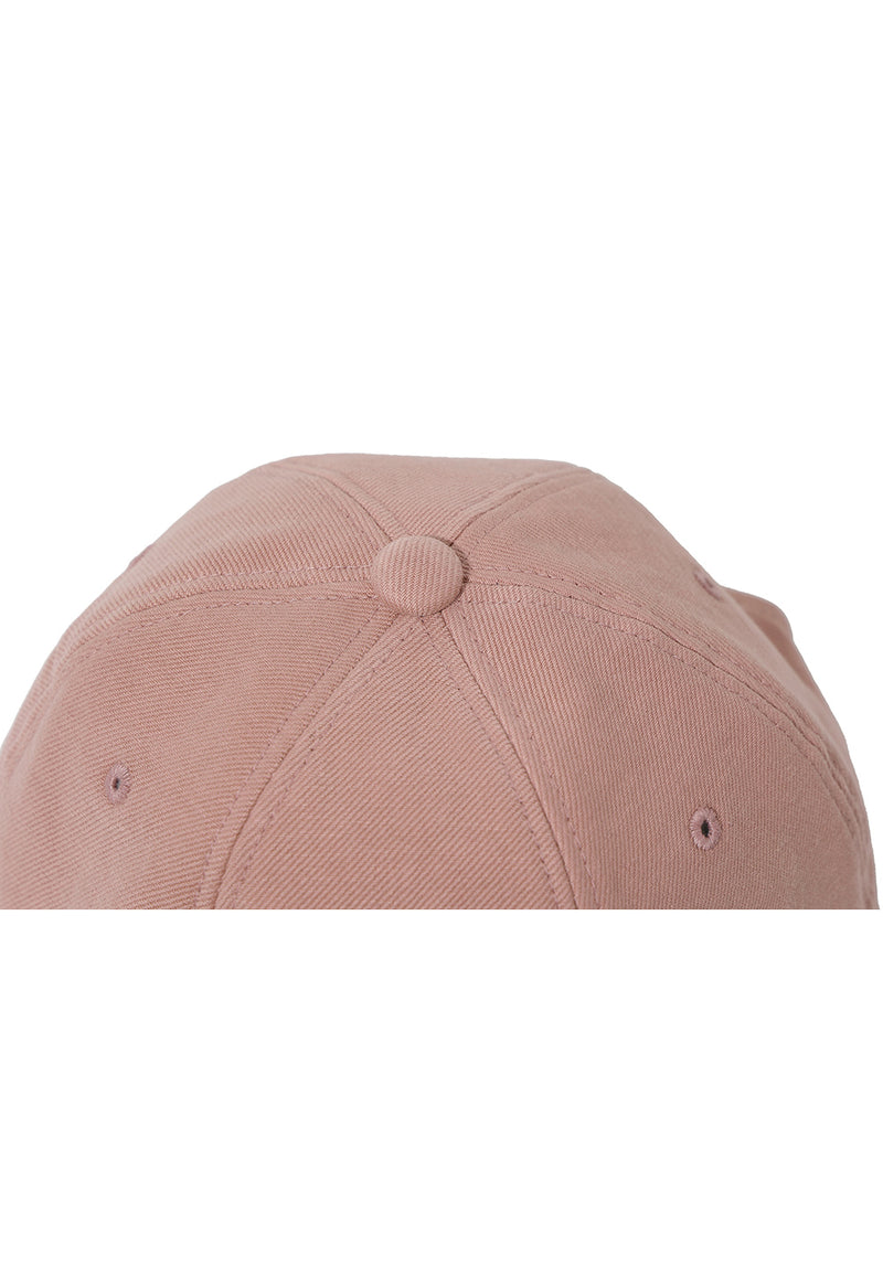 Signature Small Logo Ball Cap Dusty Pink