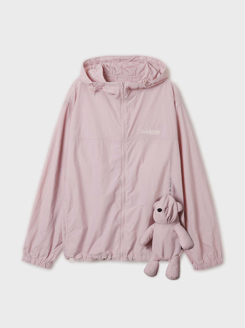 Steve Packable Windbreaker Light Pink