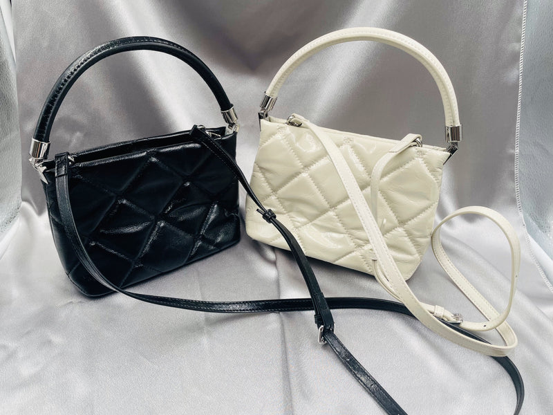 Big Quilted Purse with Handle
