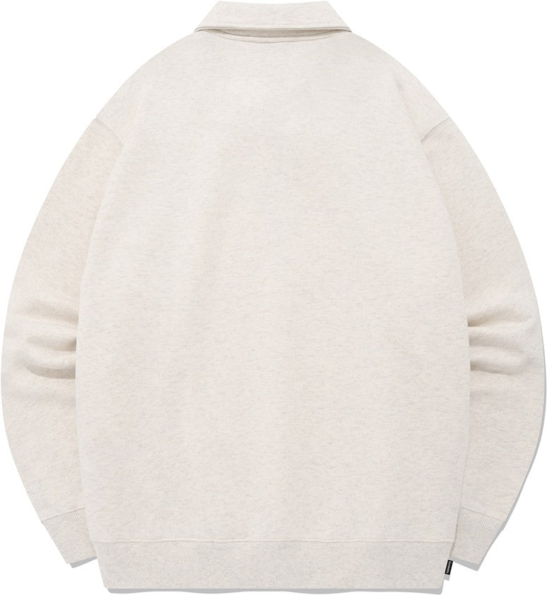 Clover Half Zip-up Sweatshirt