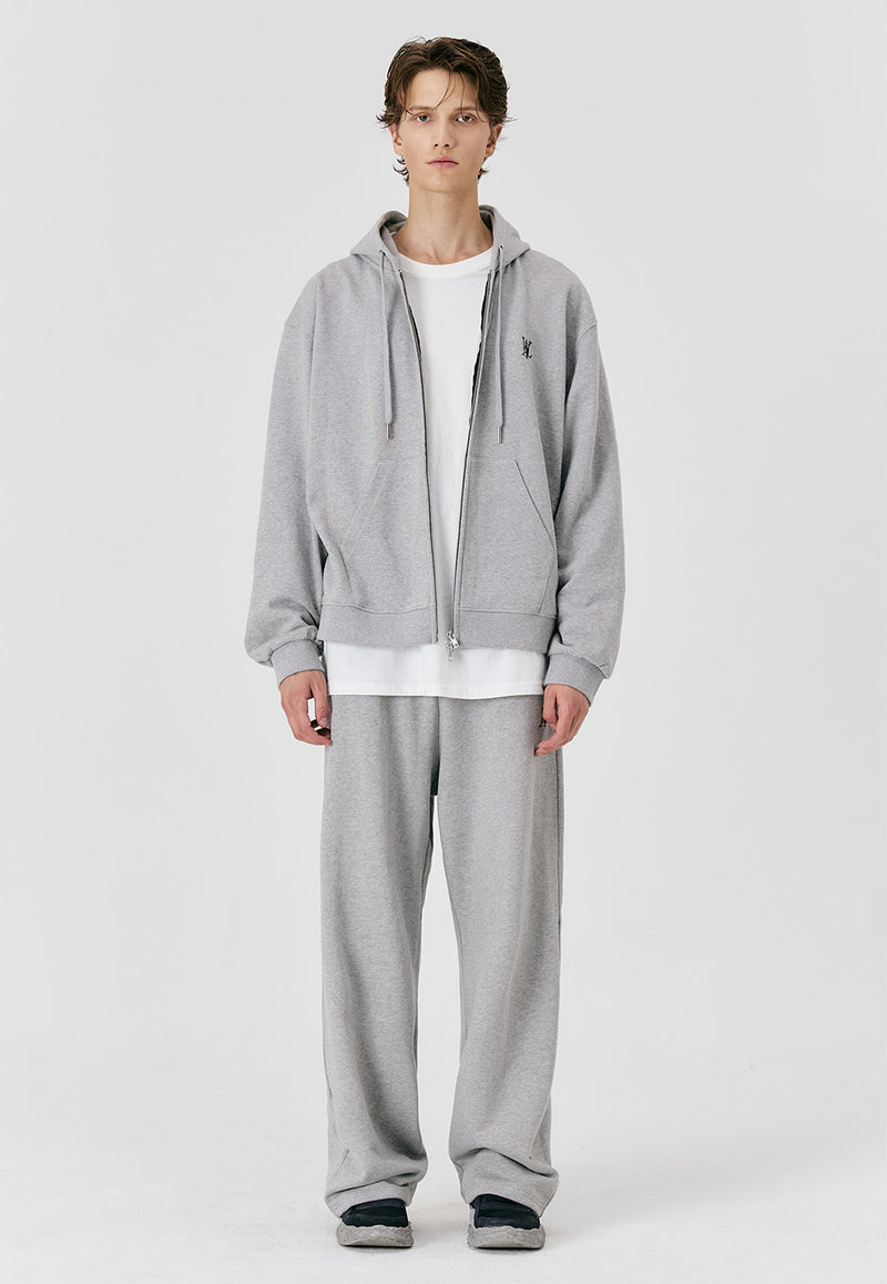 Signature Relax Wide Pants Grey