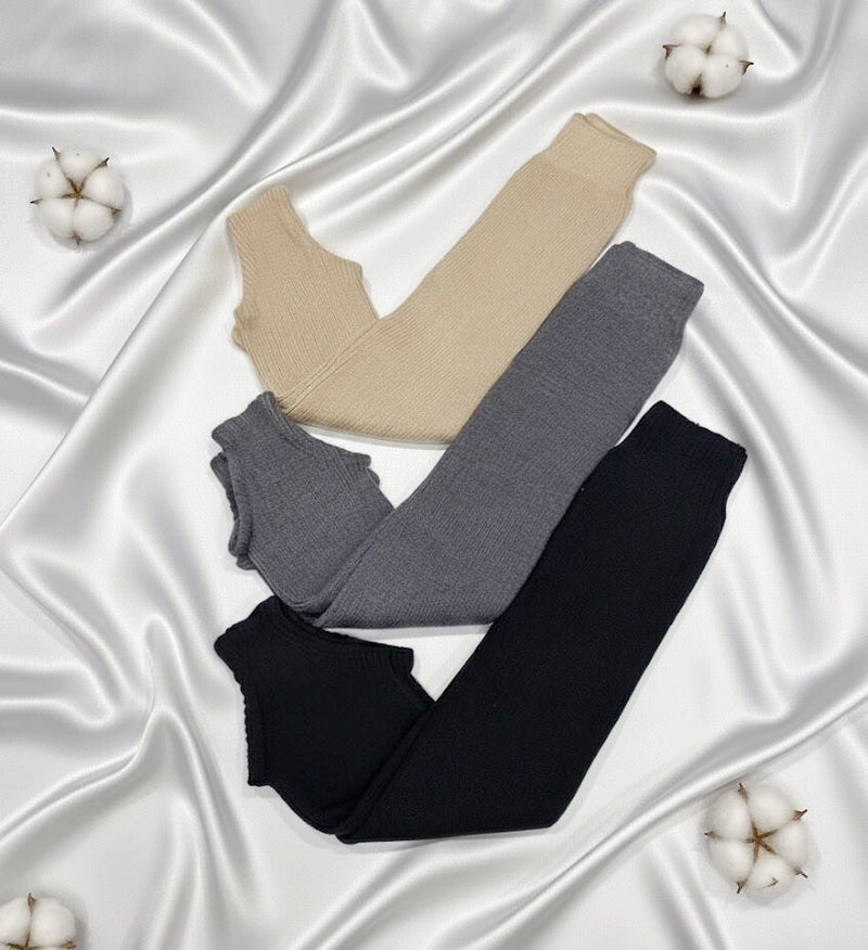 Knit Knee High Leg Warmer