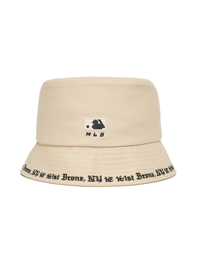 Gothic Bucket Hat NY Yankees Beige