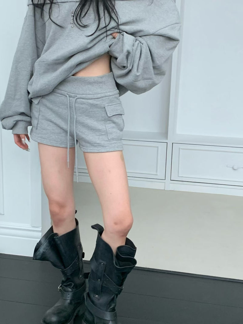 Side Pockets Cargo Shorts | Couturist