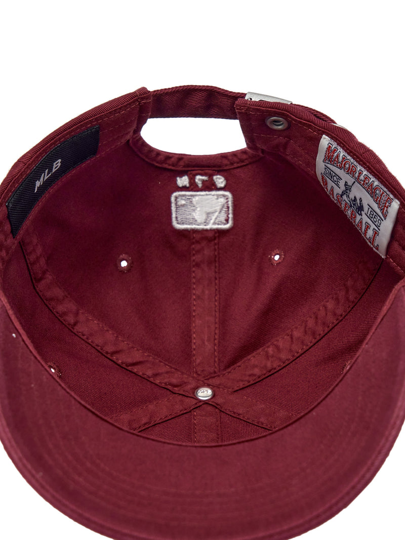 Signature Unstructured Ball Cap NY Yankees Wine