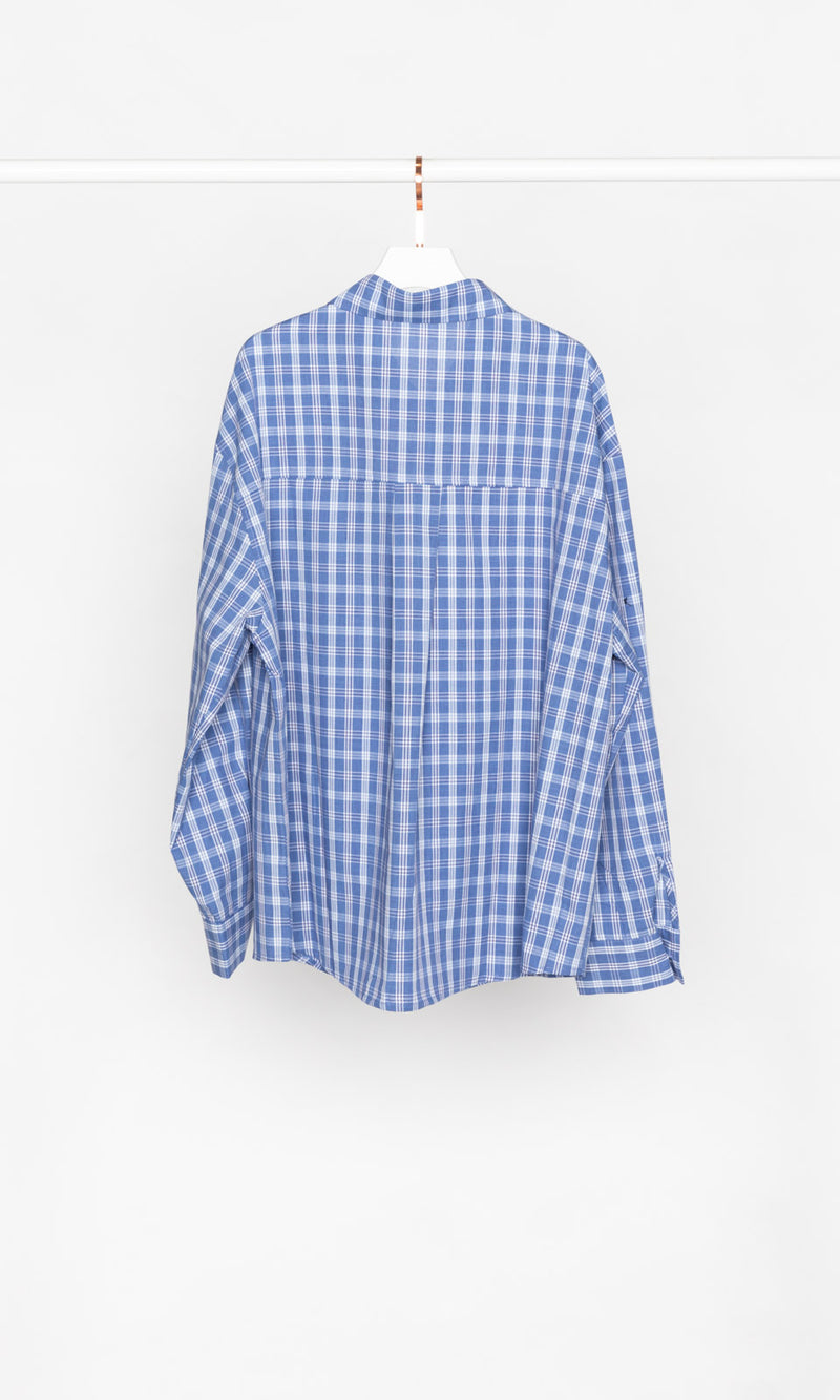 Oversized Checker Shirt