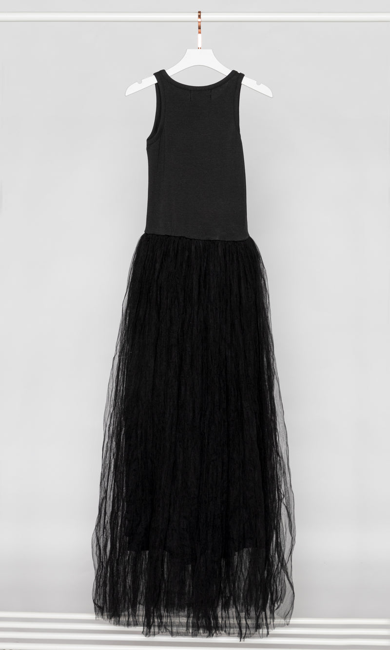 Ballerina Tank Tulle Maxi Dress