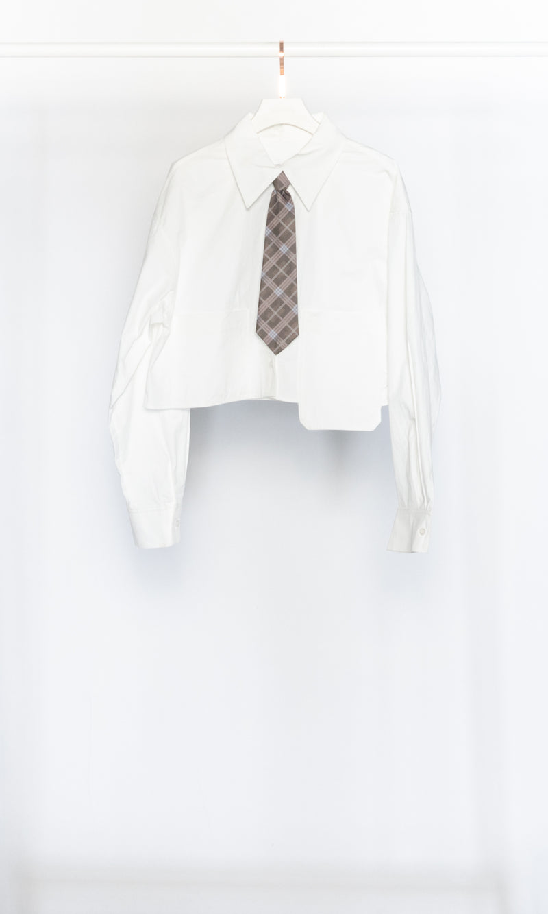 Big Pockets Shirt with Tie