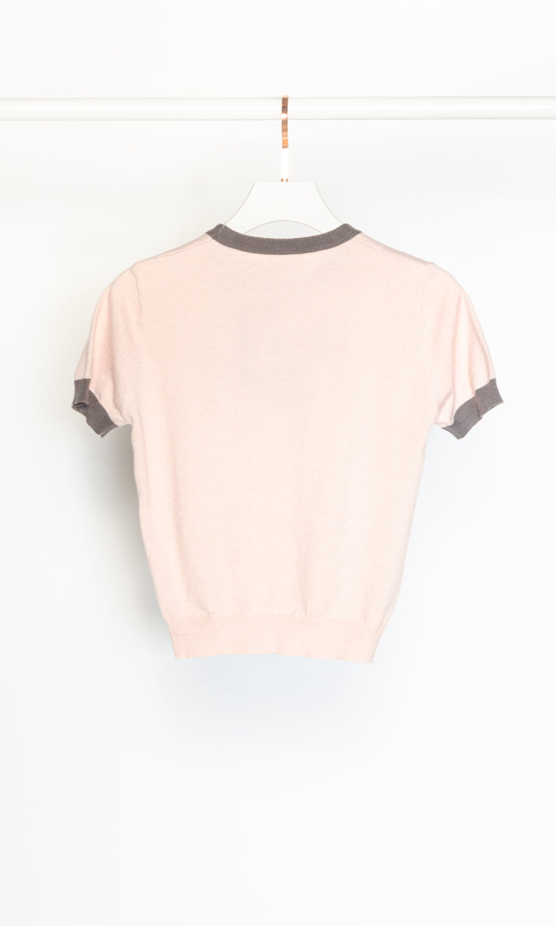 Give Me Hug Short Sleeves Knit Top