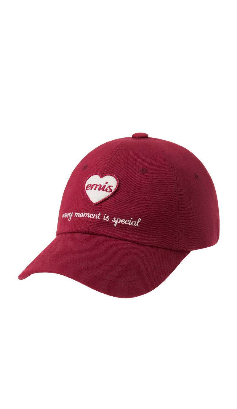 Heart Wappen Ball Cap Red