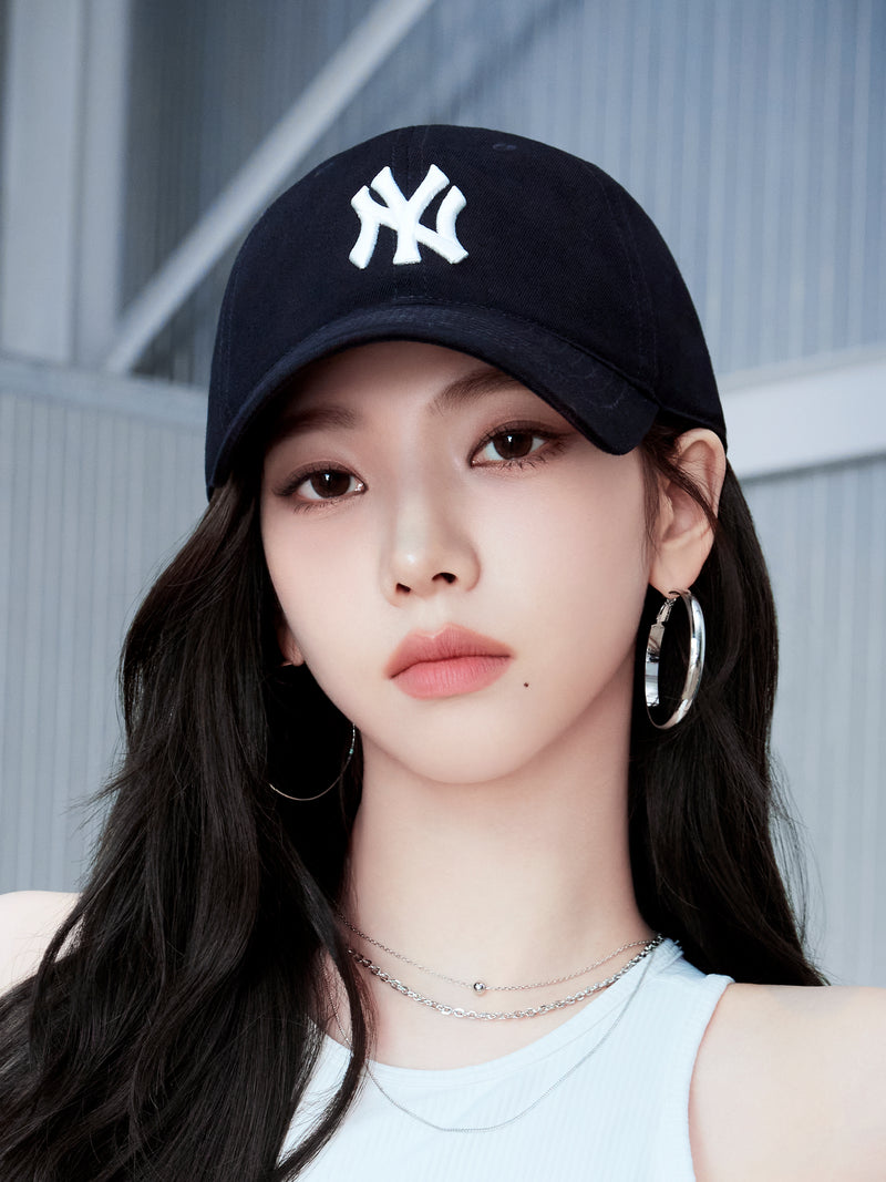 Ace Unstructured Ball Cap NY Yankees Black