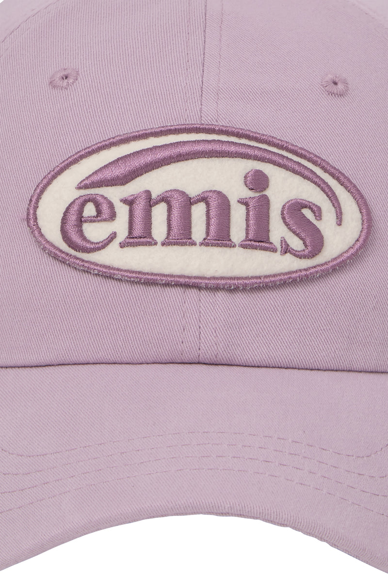 Tone on Tone Wappen Ball Cap Light Purple