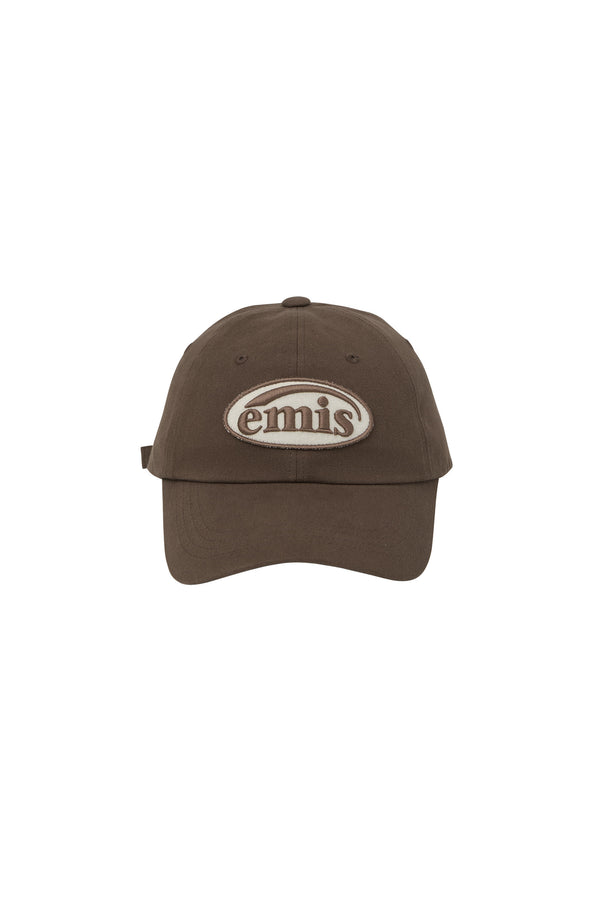 Tone on Tone Wappen Ball Cap Brown