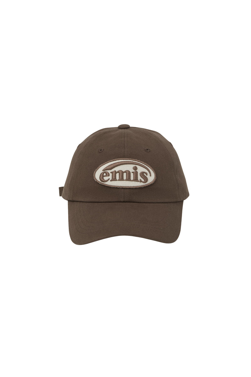 Tone on Tone Wappen Ball Cap Brown