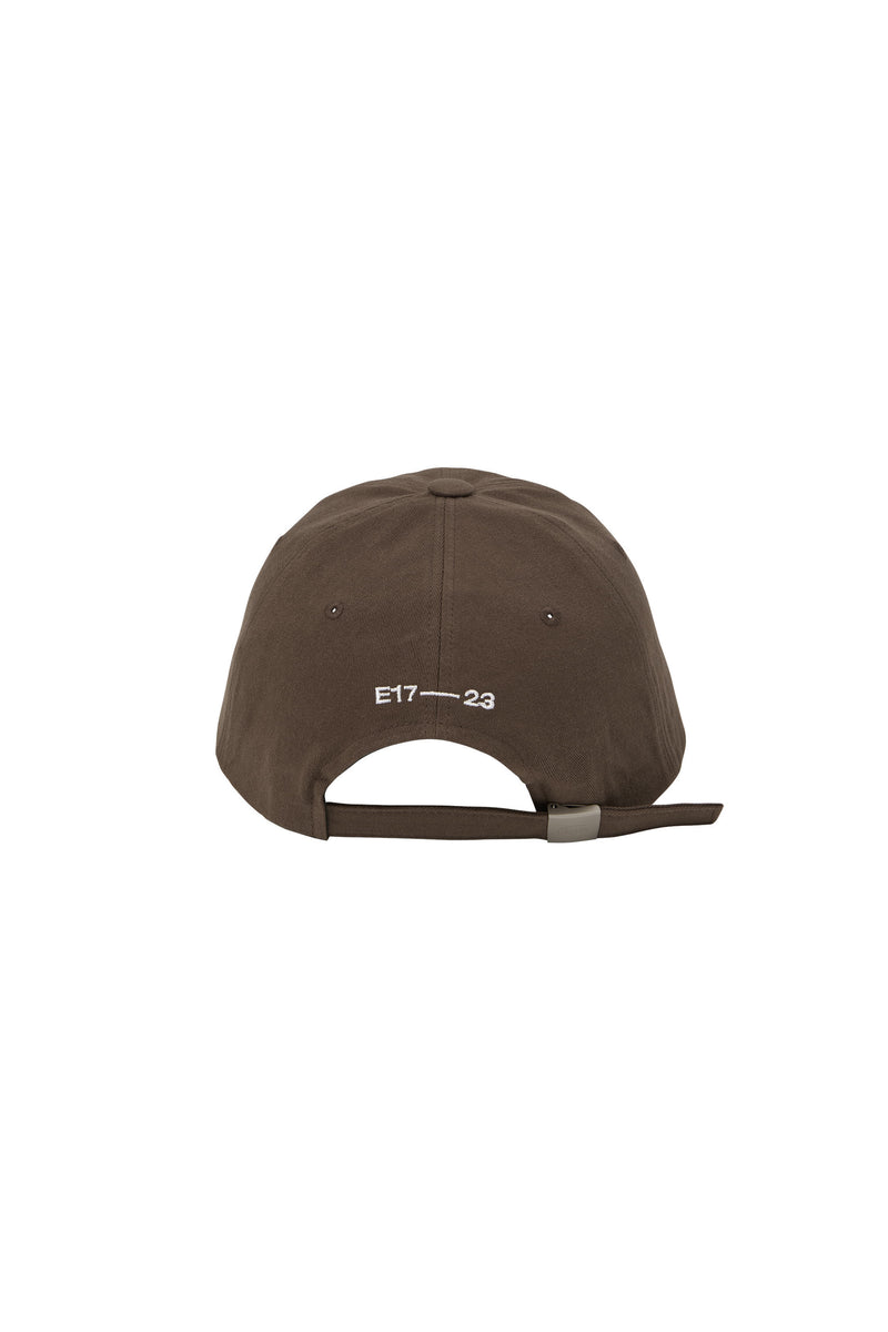 Tone on Tone Wappen Ball Cap Brown