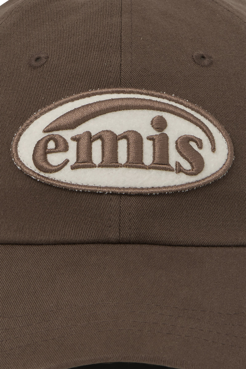 Tone on Tone Wappen Ball Cap Brown