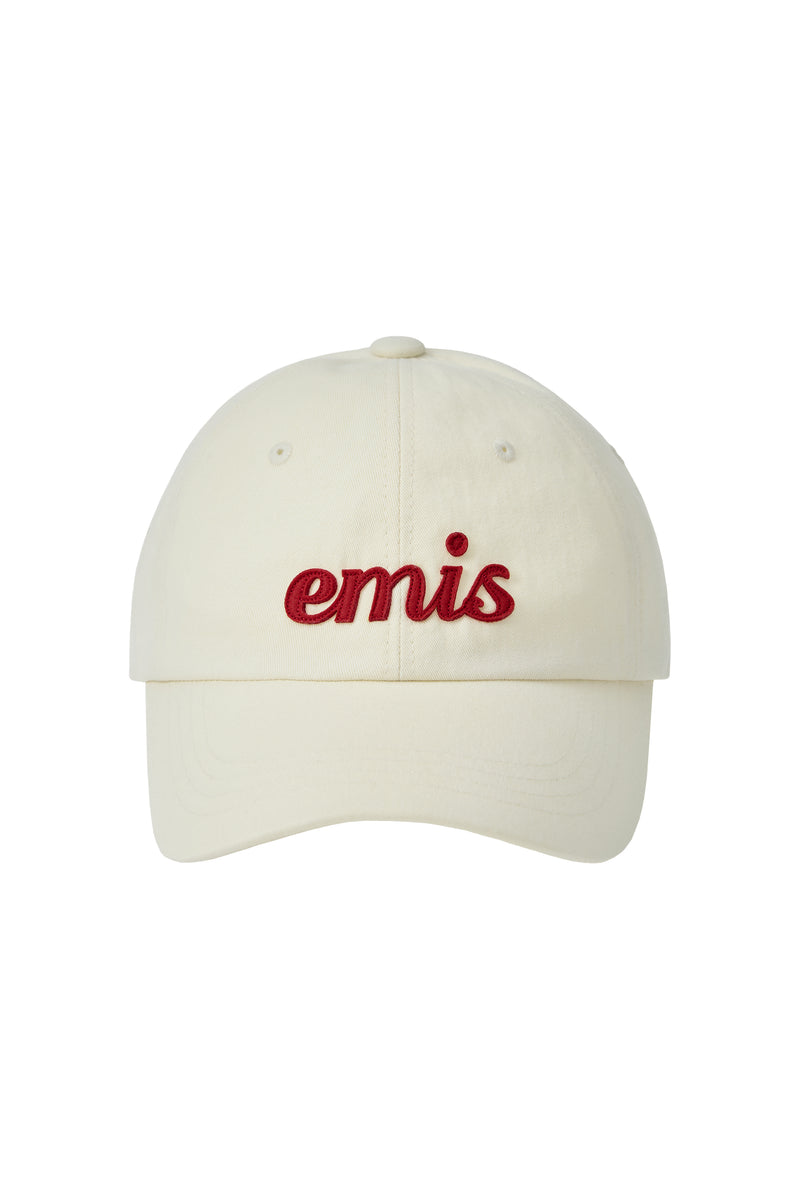 Applique Ball Cap Cream