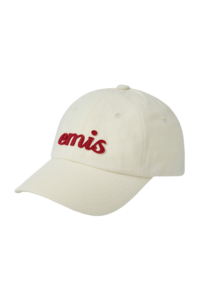 Applique Ball Cap Cream