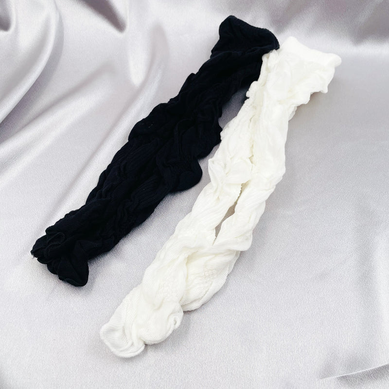 Ruffle Puffy Long Socks