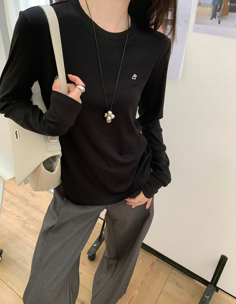Sheep Logo Long Sleeves T-shirt