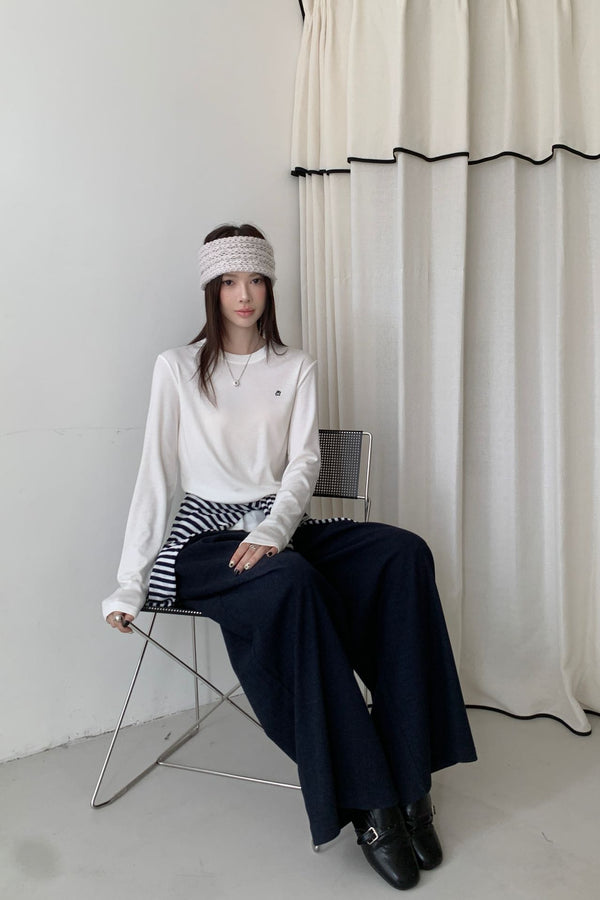 Sheep Logo Long Sleeves T-shirt