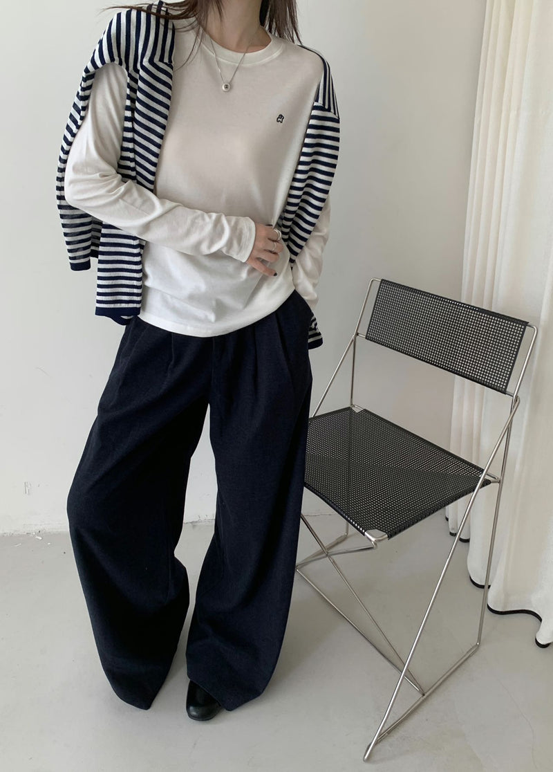 Sheep Logo Long Sleeves T-shirt