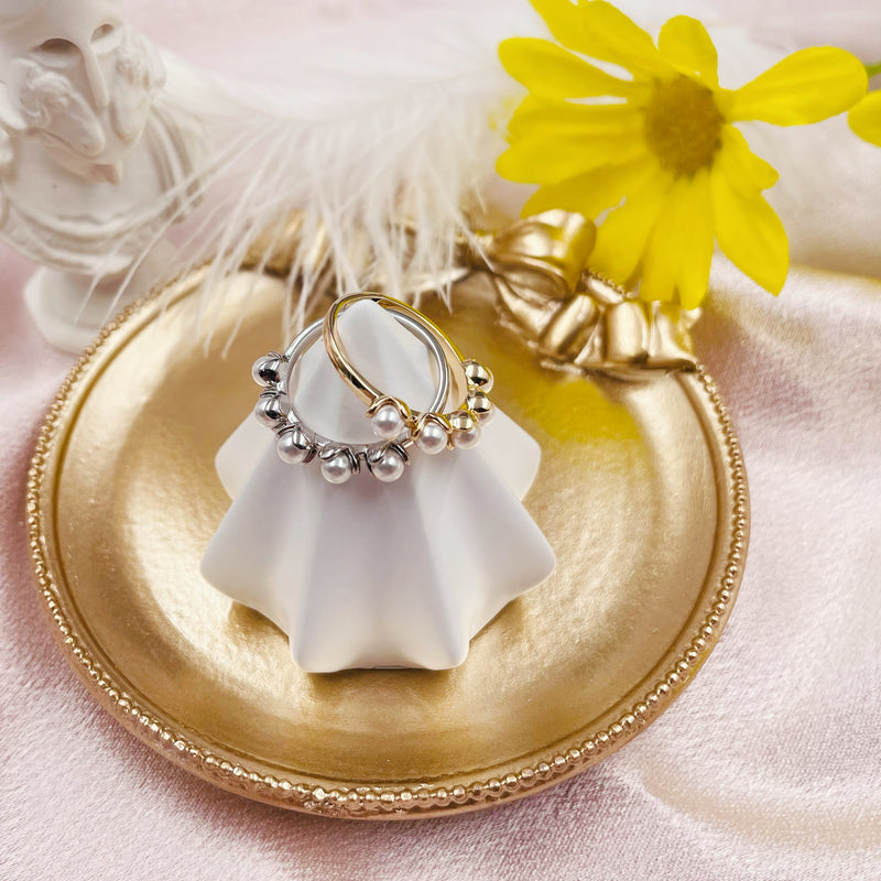 Pearl Studs Ring