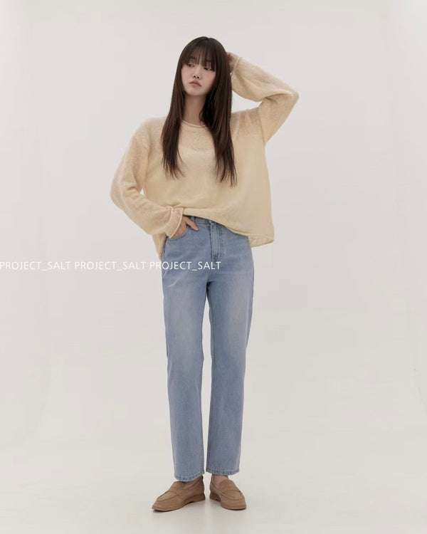 High-waisted Relax Tapered Jeans