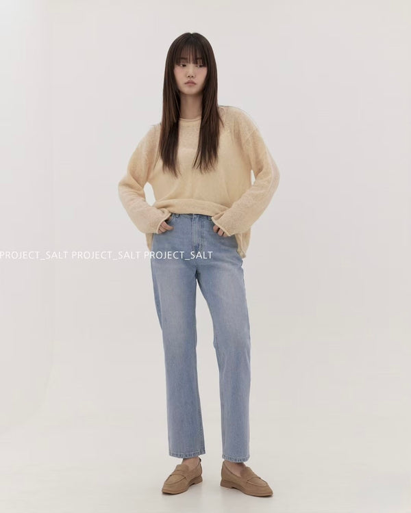 High-waisted Relax Tapered Jeans