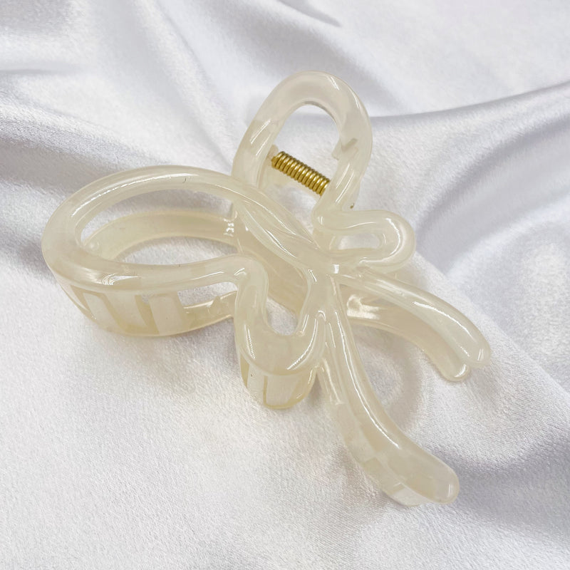 Acrylic Asymmetrical Butterfly Hair Clip