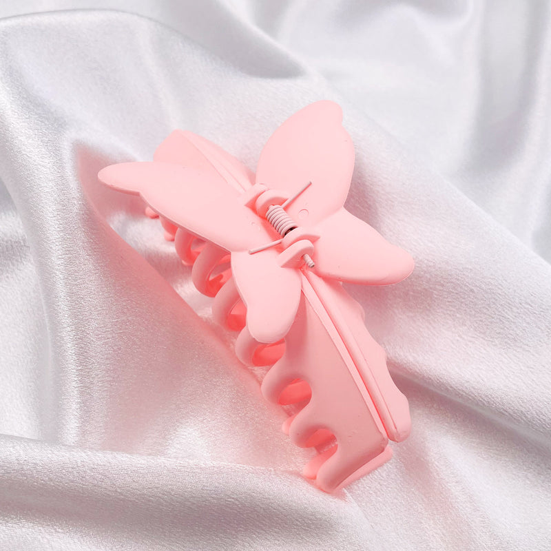 Matte Butterfly Acrylic Hair Clip