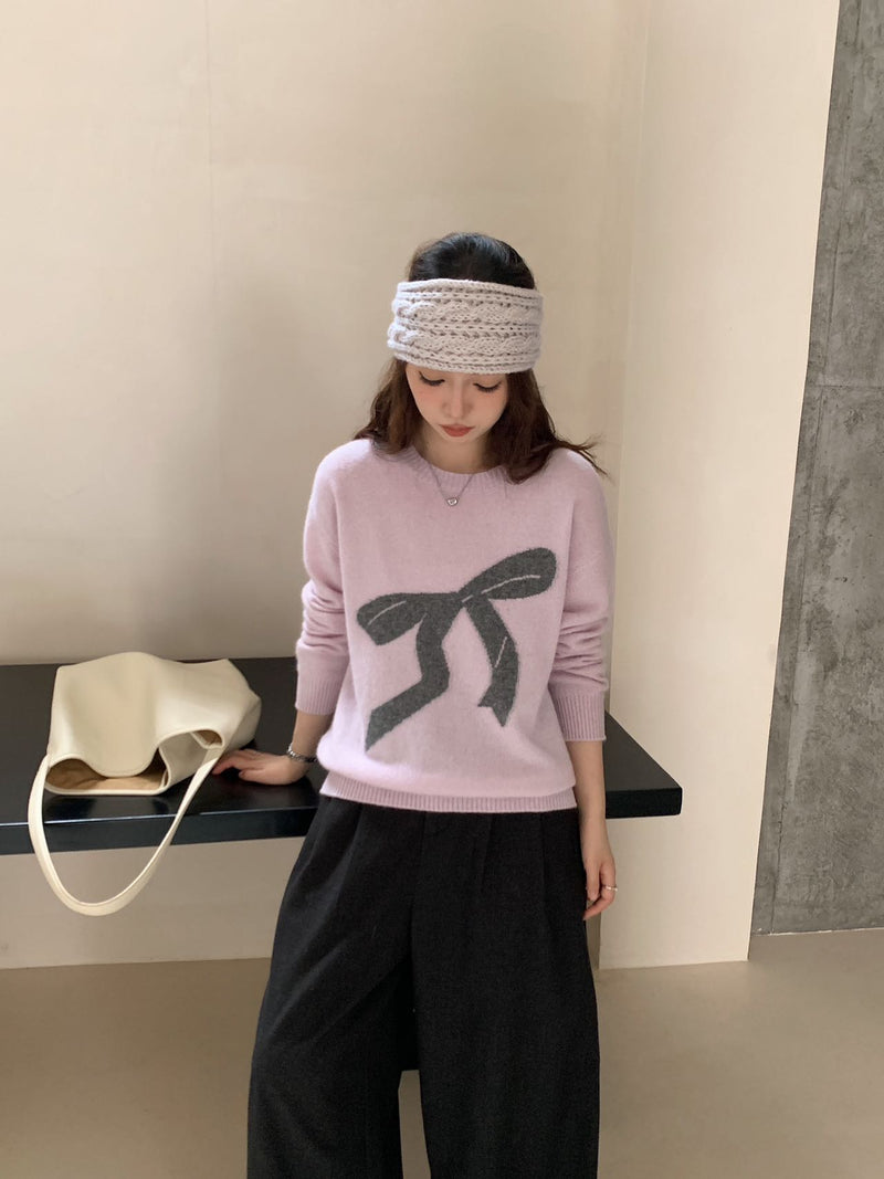 Bow Knit Sweater
