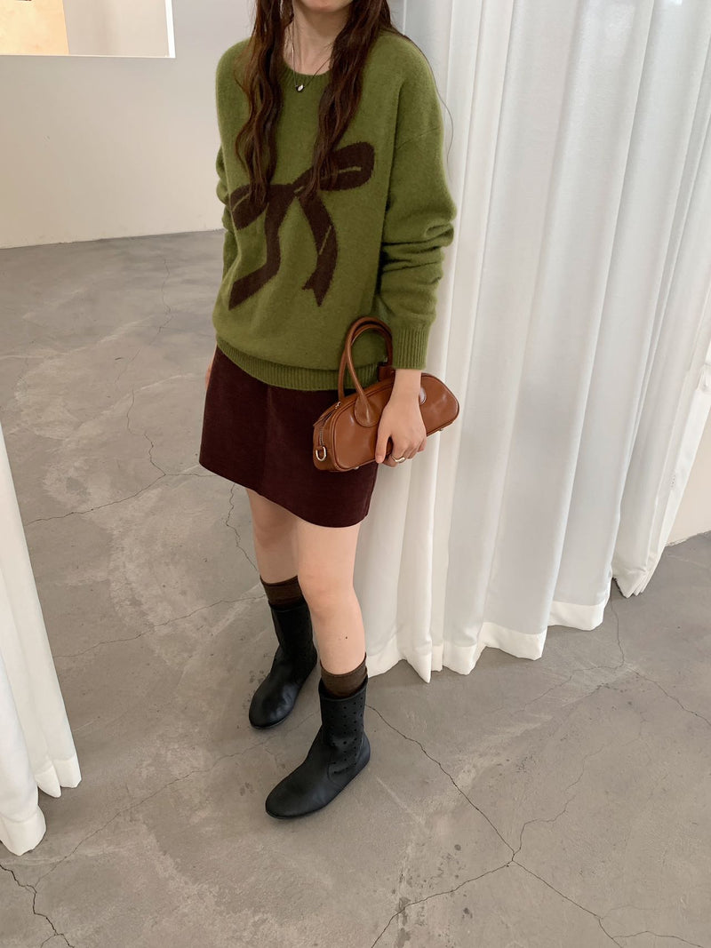 Bow Knit Sweater