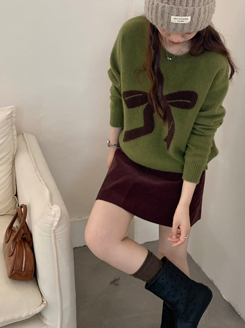 Bow Knit Sweater