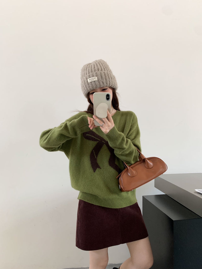 Bow Knit Sweater