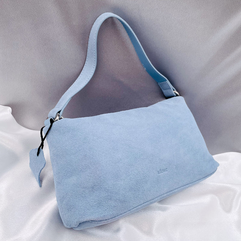 Soft Suede Shoulder Purse