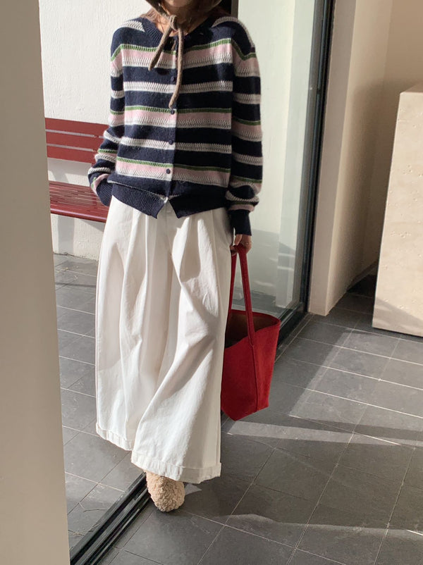 Colorful Stripe Cardigan