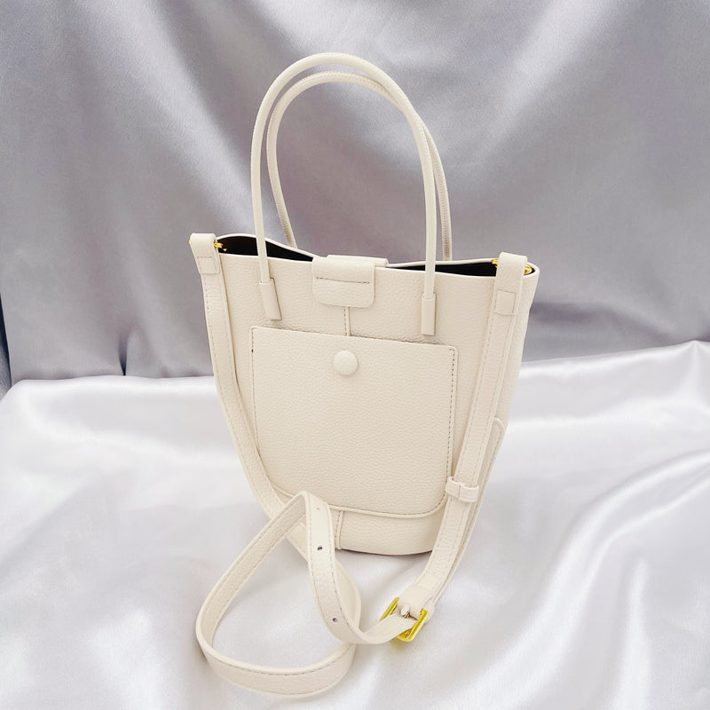 Front Pocket Bucket Bag with Pouch