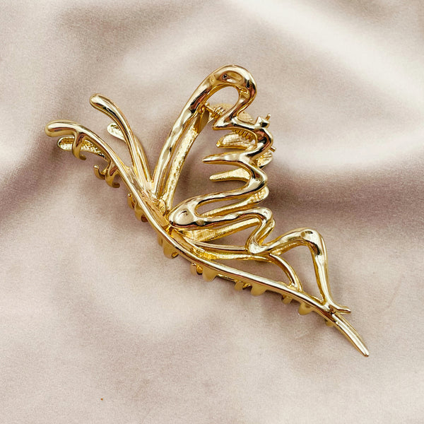 Butterfly Metal Hair Clip
