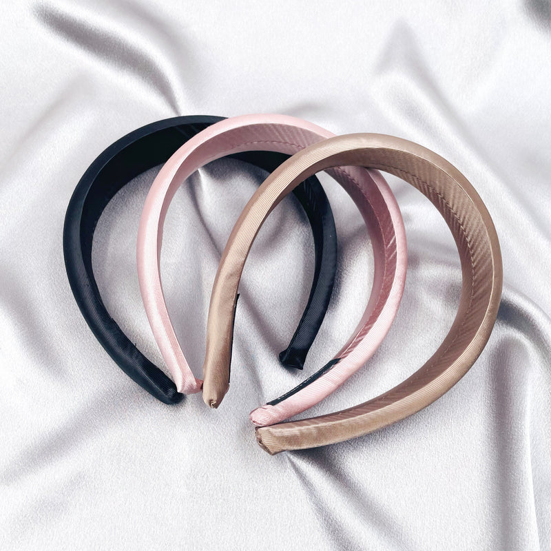 Satin Solid Color Headband