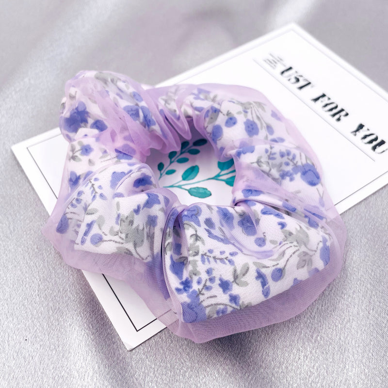 Assorted Patterned Scrunchie