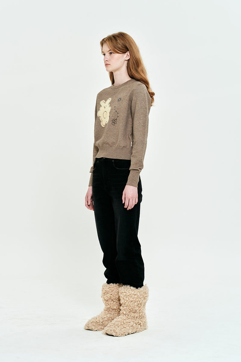 Witty Bunny Nomad Knit Sweater | Kirsh | Couturist