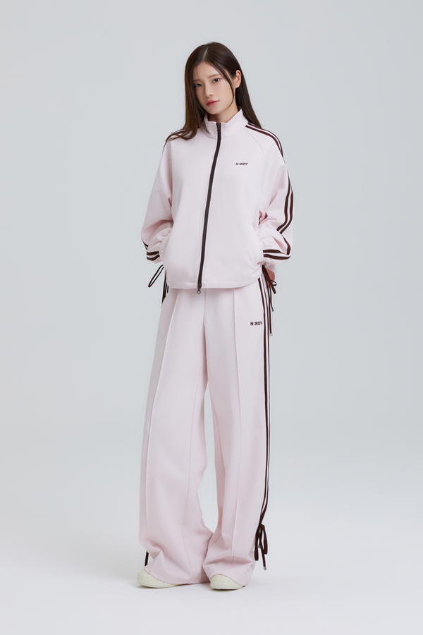 Women Ribbon Track Pants