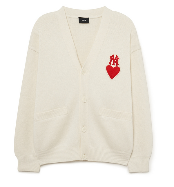 Heart One Point Cardigan