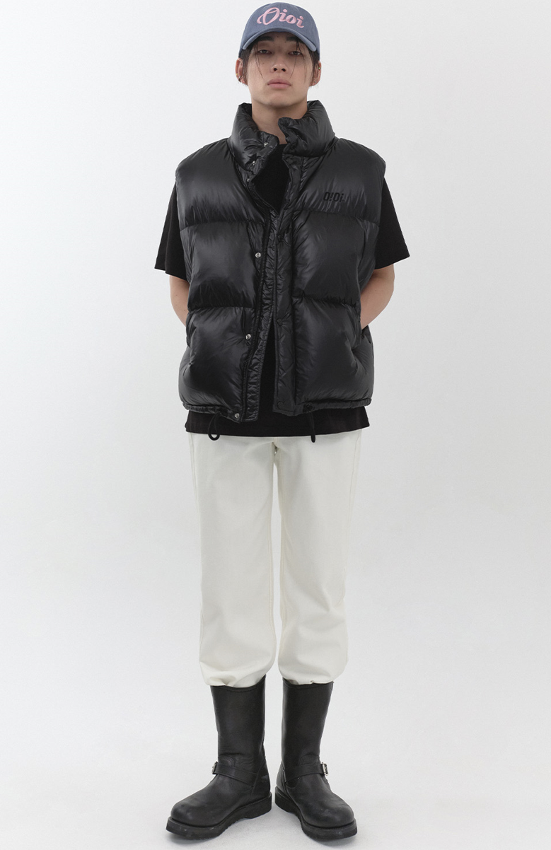 Signature Glossy Down Vest