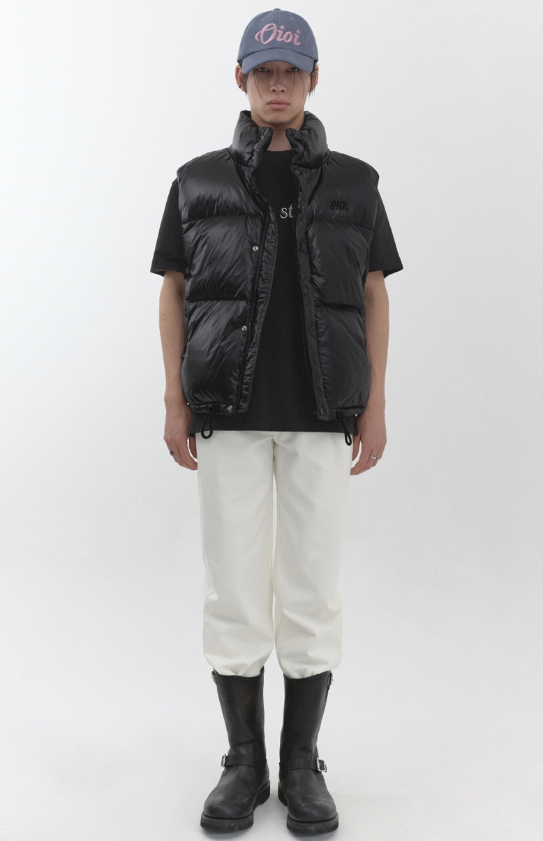 Signature Glossy Down Vest