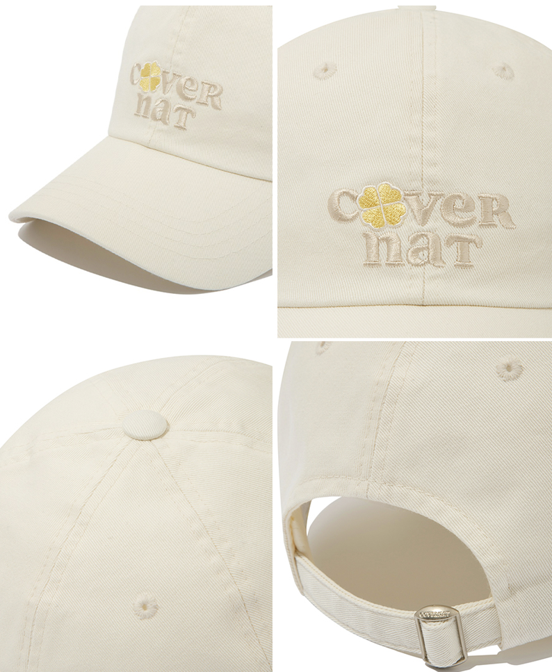 Clover Heart Embroidered Baseball Cap