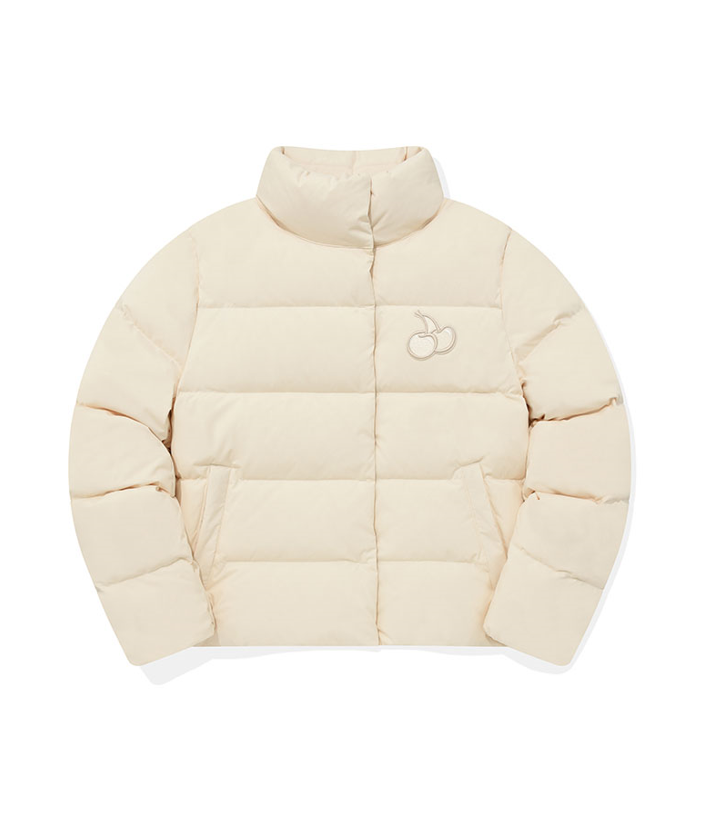 Cherry Basic Down Jumper